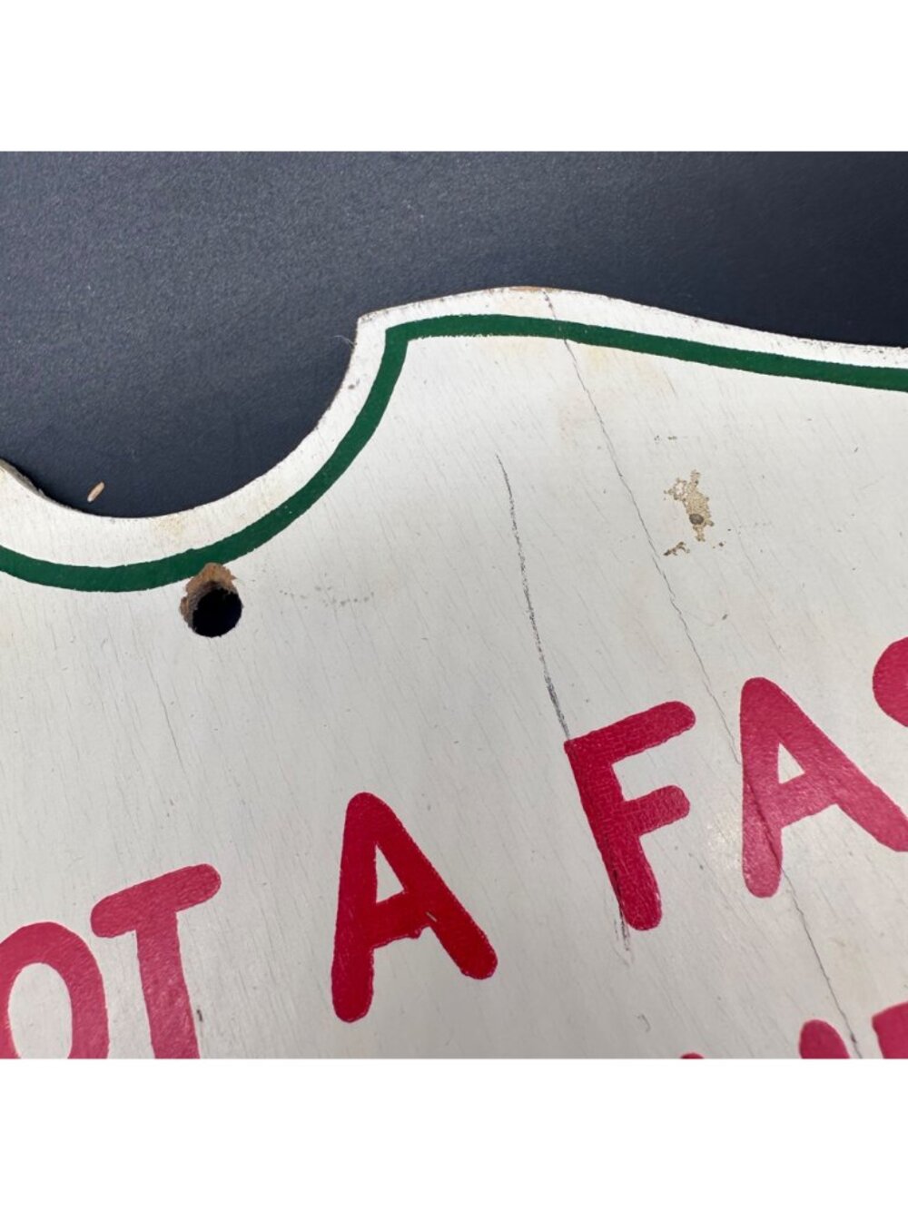 Vintage Bar Sign I Am Not A Fast Bartender Wooden 1970s Kitschy Wall Hanging - Picture 4 of 10